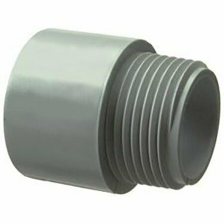 HALEX 1/2 IN PVC TERMINAL ADAPTER 10/BG 27351